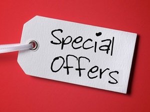 Promotional and Specials Certificates